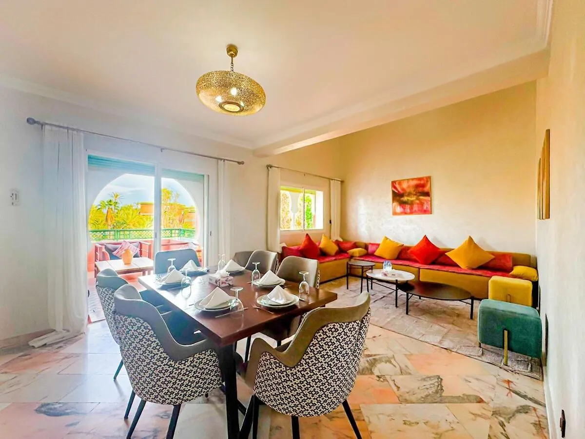 Appartamento Luxurious Duplex In A Peaceful Resort In Marrakech Marrakesh